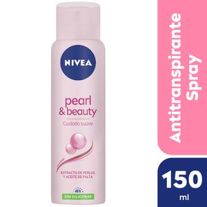 Desodorante Antitranspirante Pearl & Beauty  Sin Siliconas