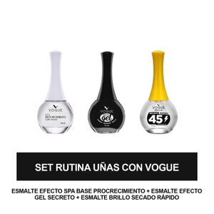 Kit De Esmaltes: Uñas Fuertes