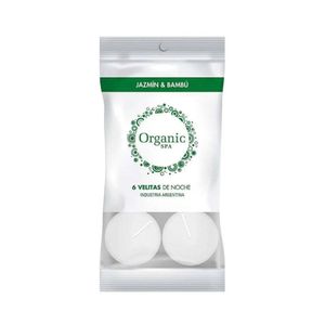 Velas De Noche Jazmín y Bambú