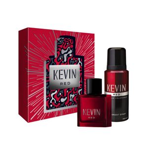 Set Kevin Red EDT 60 Ml + DEO