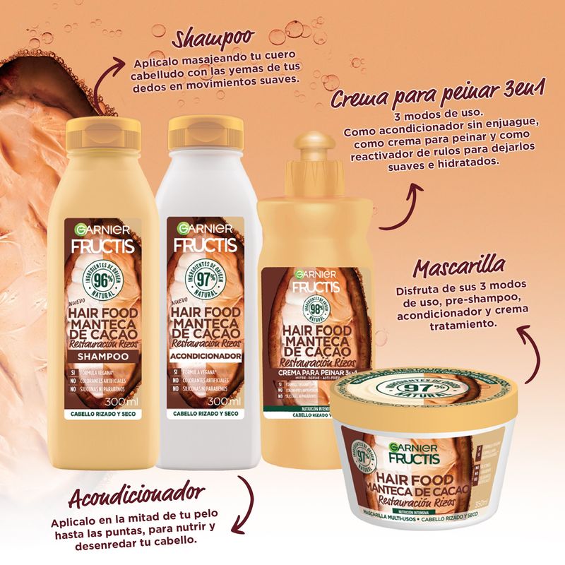 Shampoo-Hair-Food-Cacao