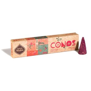 Sahumerio En Conos Pétalos De Rosa