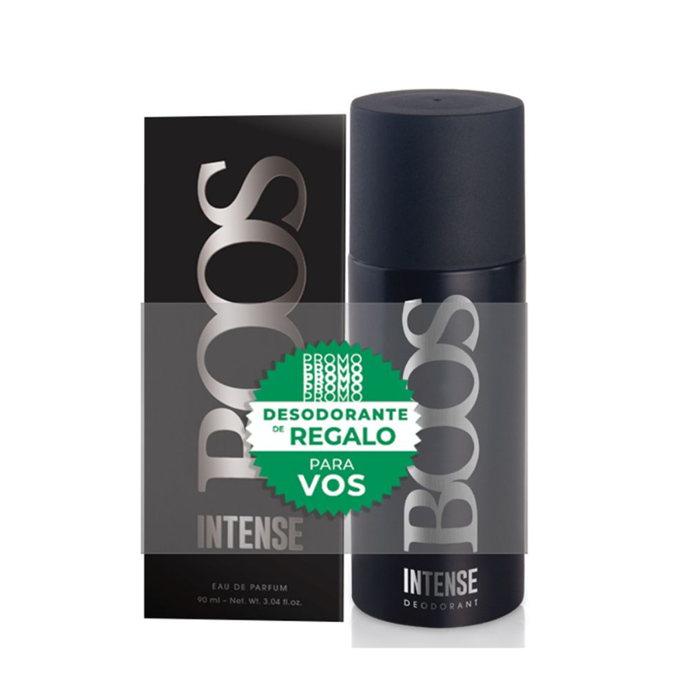 Boos Set Intense EDT 90 Ml + DEO - Perfumerías Pigmento
