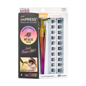 Pestañas Postizas Press-On Falsies Natural Black