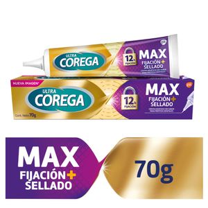 Adhesivo Para Prótesis Dentales Ultra Corega Máximo Sellado Cremax