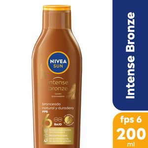 Bronceador Solar Intense Bronze FPS 6