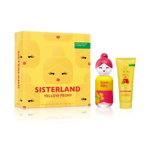 Set Sisterland Yellow Peony EDT 80 Ml + Body Lotion