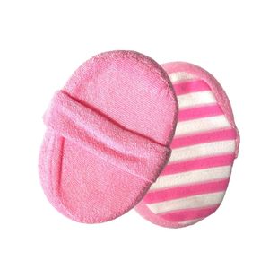 Esponja Corporal Rayada Rosa
