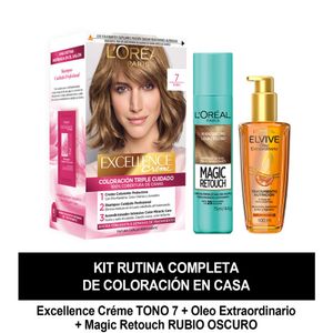 Kit Rutina Completa De Coloración En Casa