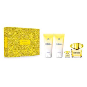 Set Yellow Diamond EDT 90 + Body Lotion + Shower Gel + Travel Size