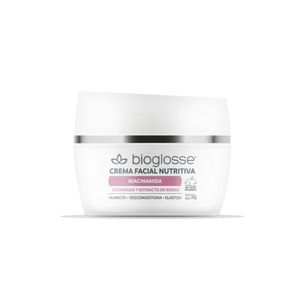 Crema Facial Nutritiva Niacinamida, Ceramidas y Extracto de Rosas