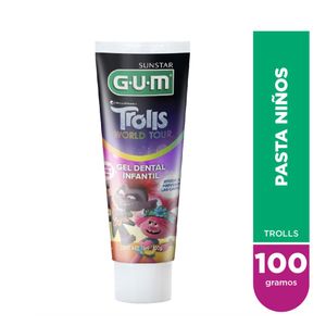 Pasta Dental Infantil En Gel Trolls