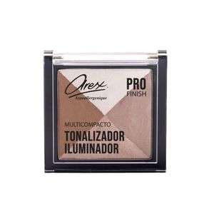 Polvo Compacto Tonalizador Iluminador Hipoalergénico