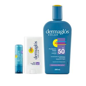 Kit Solar Facial FPS 50 + Labios FPS 30 + Corporal FPS 50