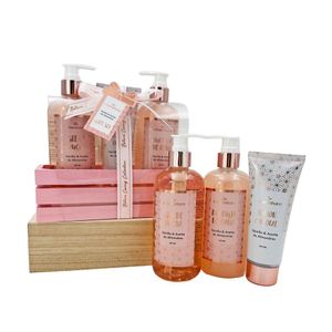Bath Gift Set Rose Box Vainilla & Aceite de Argán