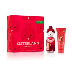 Set Sisterland Red Rose EDT 80 Ml + Body Lotion