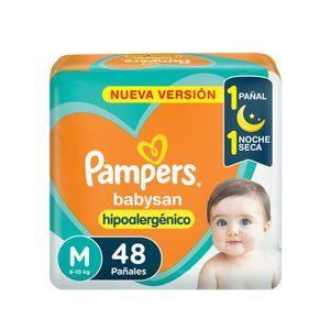 Pañales Babysan Hipoalergénico Talle M