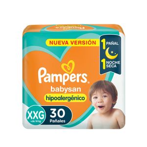 Pañales Babysan Hipoalergénico Talle XXG