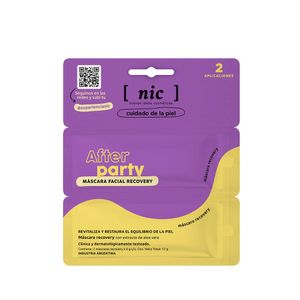 Mascarilla Facial Recovery After Party