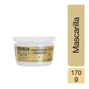 Mascarilla Capilar Con Ácido Hialurónico + Colágeno