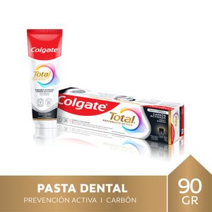 Pasta Dental Total Carbón Activado Con Flúor
