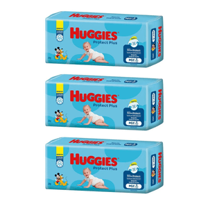 Combo Pañales Protect Plus 8 Unidades Pack x3