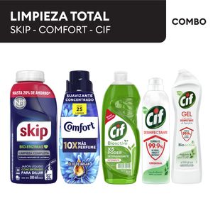 Combo Limpieza Total - Skip | Comfort | Cif