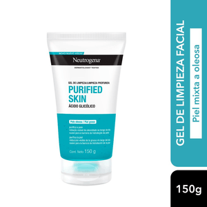 Gel de Limpieza Facial Purified Skin Con Ácido Glicólico