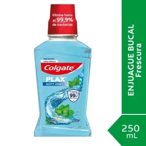 Enjuague Bucal Plax Menta Suave