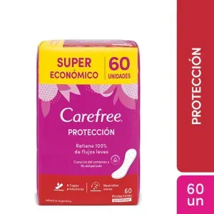 Protectores Diarios Protección sin Perfume