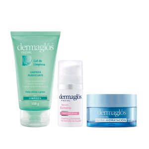 Kit Facial Rutina De Limpieza e Hidratación + Serum Ectoína