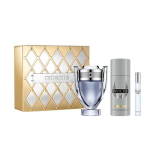 Set Invictus EDT 100 Ml + Travel Size + DEO