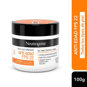 Crema Antiedad Face Care Intensive FPS 22