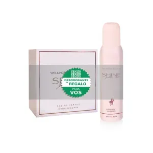 Set Shine Golden Rose EDP 100 Ml + DEO