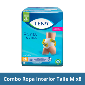 Combo Pants Ultra Talle M 8 Un Pack x8