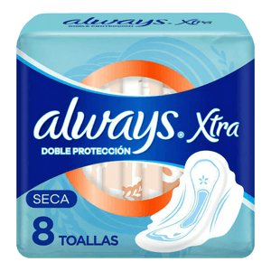 Toallitas Femeninas Xtra Doble Protección Seca