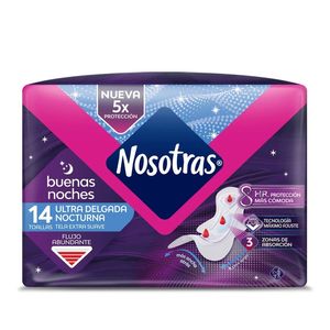 Toallitas Femeninas Ultra Delgada Nocturna