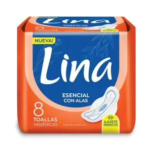 Toallitas Femeninas Esencial Con Alas