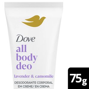 Desodorante en Crema para Todo el Cuerpo DOVE  All Body Deo Lavender & Camomile