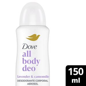 Desodorante en Aerosol para Todo el Cuerpo DOVE All Body Deo Lavender & Camomile