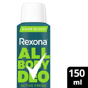 Desodorante en Aerosol para Todo el Cuerpo REXONA All Body Deo Active Fresh