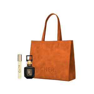 Cher Onyx Elixir Tote Bag + Onyx Elixir 50Ml + Onyx Elixir Travel Size 20 Ml