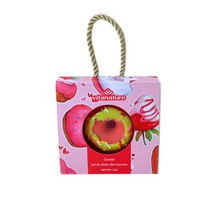 Sal de Baño Efervescente Forma de Dona 70 Gr