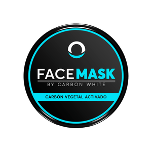 Mascarilla Facial Carbon White Face Mask Normal
