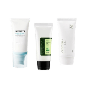 Kit Protección Solar Skin1004 Mixsoon Cosrx Hidratación y Cuidado Diario