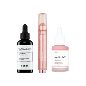 Kit Sérums Faciales PDRN + Colágeno + Vitamina C Hidratación y Firmeza