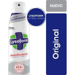 Desinfectante Elimina Olores Lysoform Original Aerosol 315 Ml