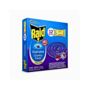 Espirales para Mosquitos Country Fresh Raid