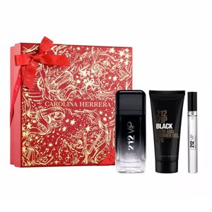 212 Vip Black EDP 100 Ml + Gel de Ducha 100 Ml + Miniatura 10 Ml