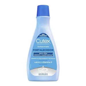 Quitaesmalte Fortalecedor Vitamina E + Calcio